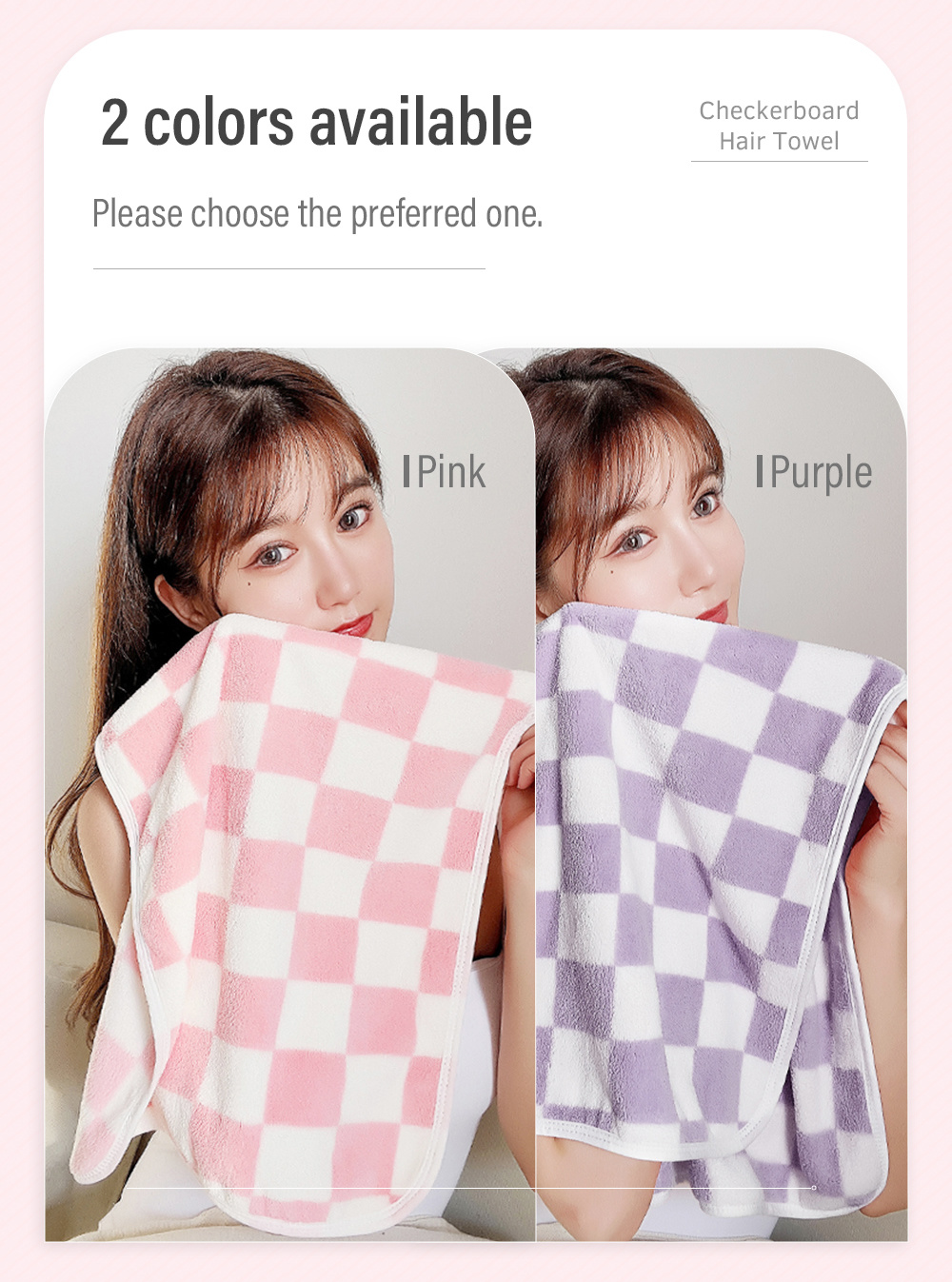 Big-Plaid-Hair-Towel-Coral-Velvet-6